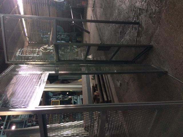 dan 15 expanded metal security door and partition