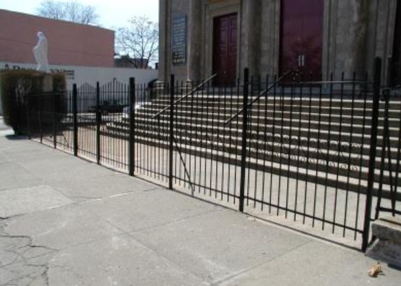 Welded Steel Bar Fencing and Roof Railings