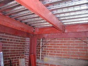 structural steel beam metal fabrication