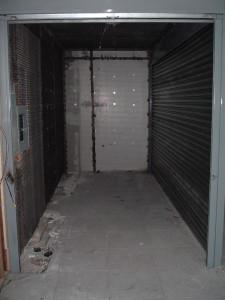 Expanded metal steel mesh welded cage security room, Brooklyn