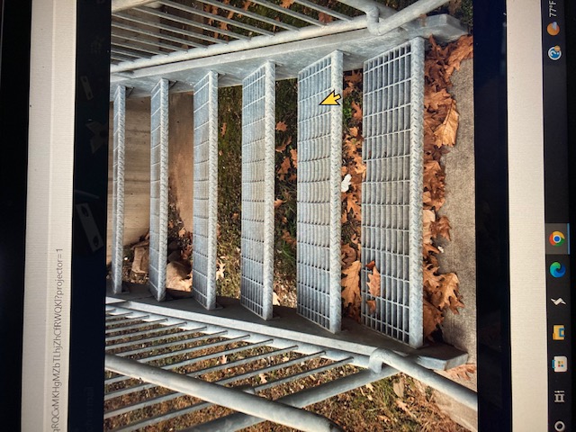 galvanized staircases railings