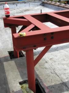 structural steel hvacroof dunnage