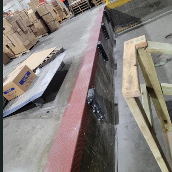 commercial steel loading dock