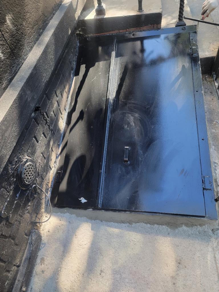 custom metal cellardoor