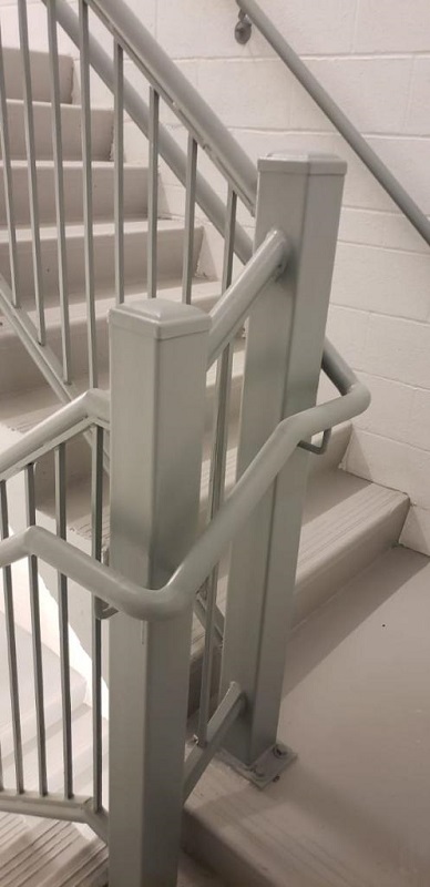 Indoor Metal Fireproof Staircases - Steel Masters NYC