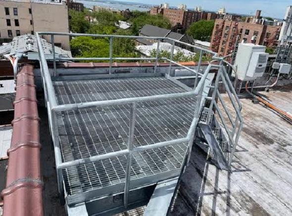 galvanized mezzanine