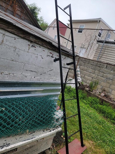 ladder coal chute