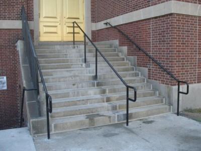 round pipe tubular steel railings