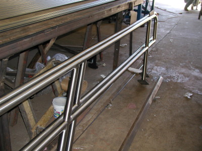 round pipe tubular steel railings