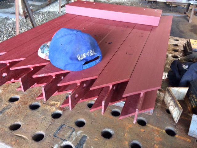 structual steel beam bracing