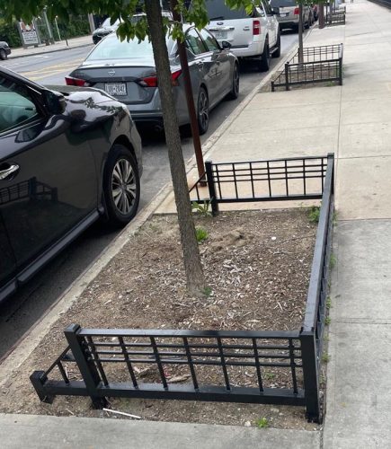 tree guard design modern steel
