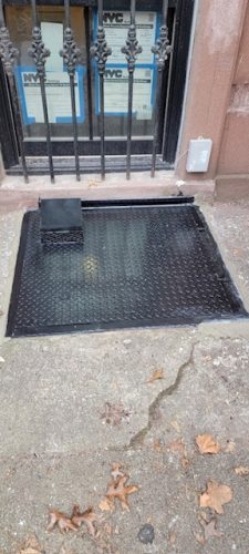 Vented sidewalk cellar door custom