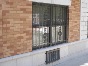 Commercial Window Guards Made of Steel Metal